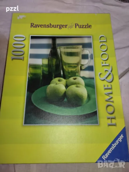 Пъзел "Green apples" Home & Food Otto Kasper Ravensburger 1000 части, снимка 1