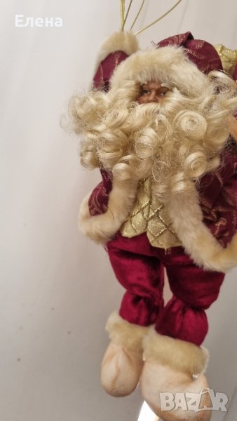 стар висящ дядо коледа, снимка 1