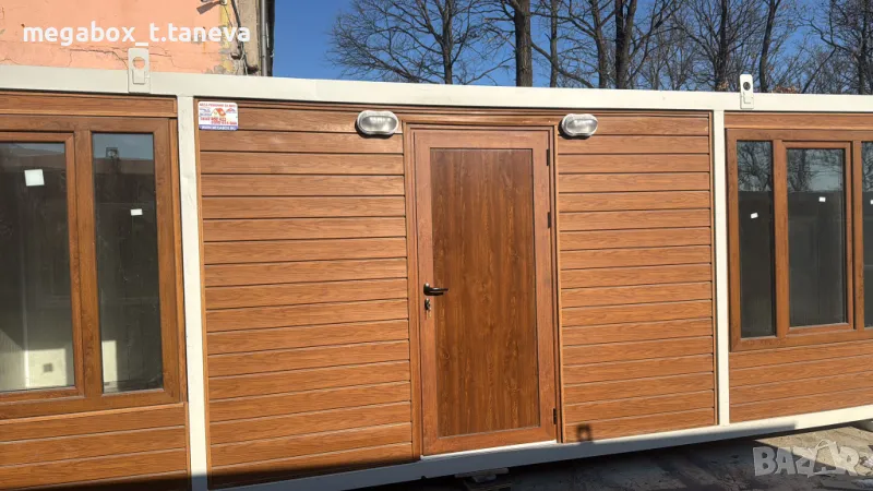 контейнер, Сглобяема конструкция Офис, Жилище с две помещения и  баня с тоалетна ОТ ПРОИЗВОДИТЕЛ 🎁 , снимка 1
