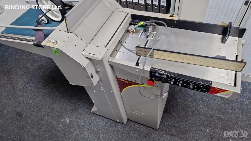 Morgana DigiFold 120 - Машина за биговане и сгъване , снимка 1