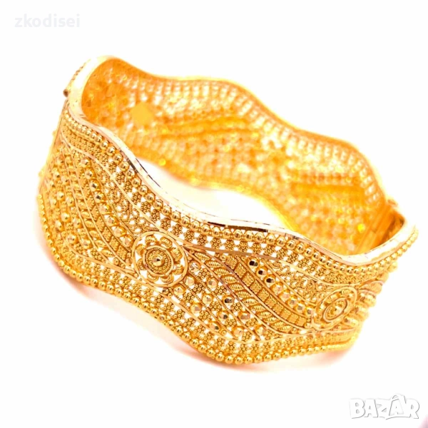 Златна дамска гривна 39,93гр. 22кр. проба:916 модел:34736-1, снимка 1