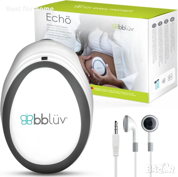 Безжичен фетален доплер със слушалки, снимка 1