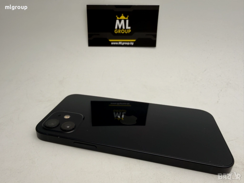 #MLgroup предлага:   #iPhone 12 64GB Black, втора употреба, снимка 1