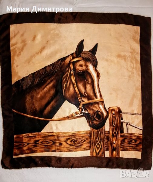 Бутиков копринен шал, снимка 1