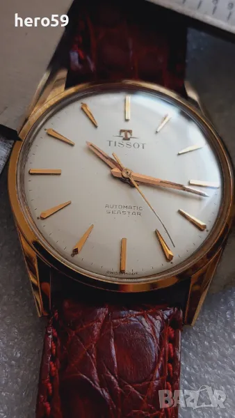 Мъжки часовник Тисот автоматичен(Tisot automatic)1960 година,отлично състояние, снимка 1