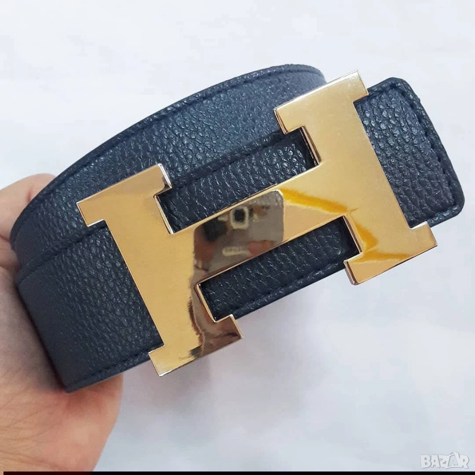 колани от естествена кожа в кутия hermes , снимка 1