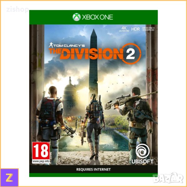 Xbox One: Tom Clancy's The Division 2 | Xbox One: Конзолна игра, снимка 1