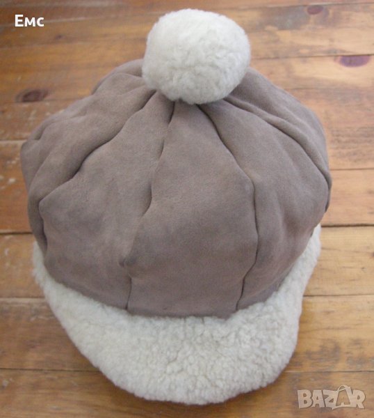 Кожена шапка, снимка 1