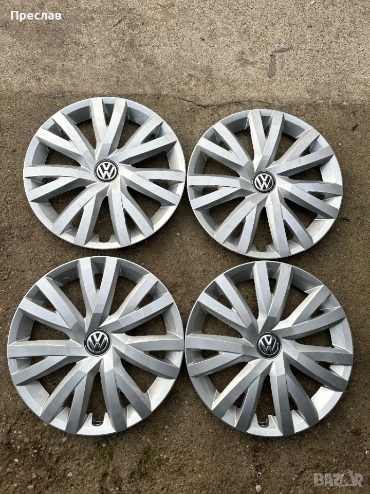 4 броя нови оригинални тасове за Vw Passat, Golf, Caddy 16, снимка 1