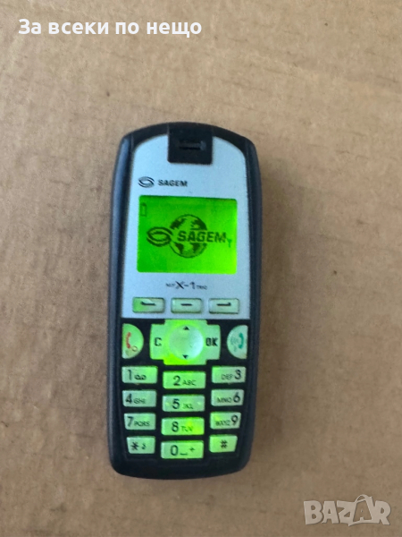 Ретро GSM Sagem myX-1 trio  , ЗАКЛЮЧЕН КЪМ ОПЕРАТОР!, снимка 1