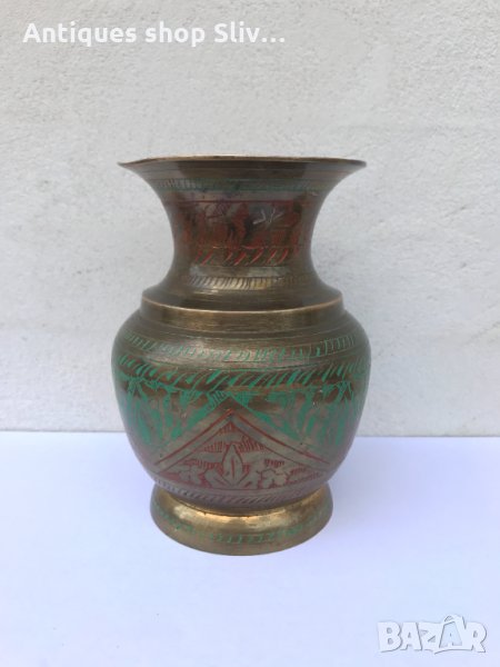 Красива бронзова ваза. №0200, снимка 1