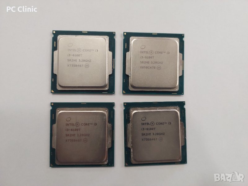 intel core i3 6100T 3.20Ghz 2 cores 4 threads socket LGA 1151 DDR4/DDR3L процесор за компютър, снимка 1