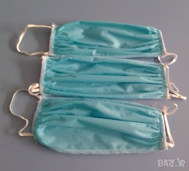 Маска, предпазна, двуслойна, нетъкан текстил - 20бр., снимка 1