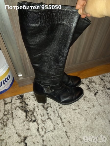 Дамски ботуши от естествена кожа, снимка 1