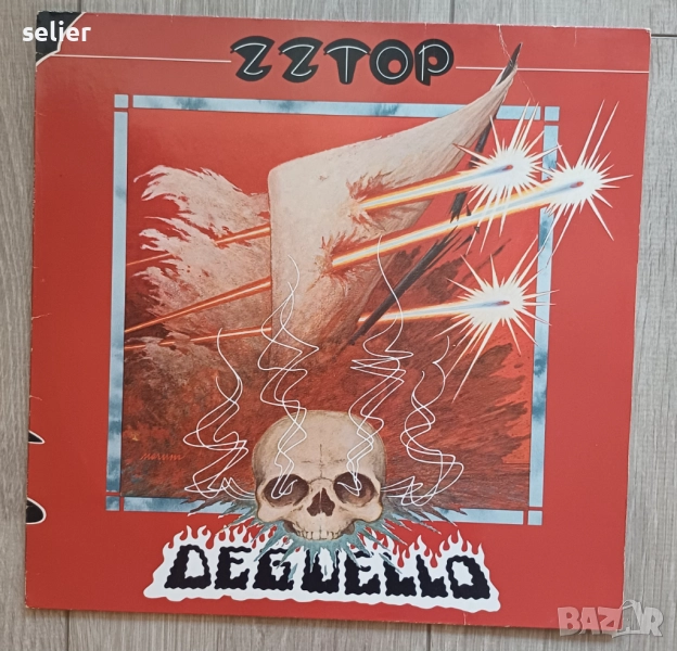 ZZ Top ‎– Degüello Издание  🇩🇪 GERMANY  Състояние на винила:между VG+ и VG++ Състояние на обложкат, снимка 1