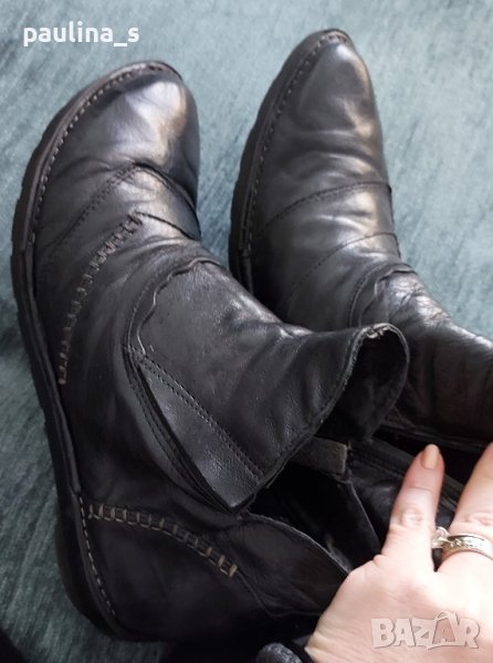 Ортопедични маркови боти от естествена кожа "Khrio" / номер 40, снимка 1