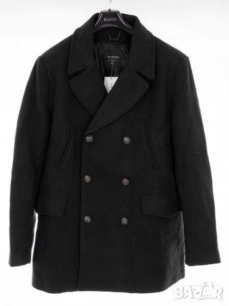 Мъжко тъмносиньо палто марка Top Secret - 2XL, снимка 1