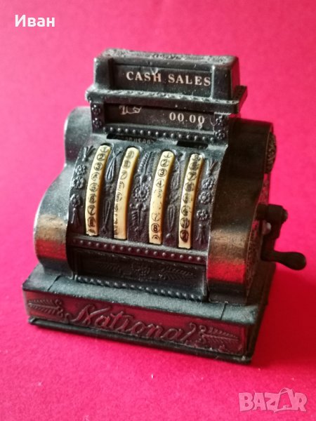 Ретро острилка за моливи метална винтич, снимка 1