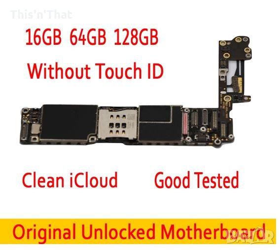 Дъно за iPhone 6 Motherboard  128GB Отключено, снимка 1