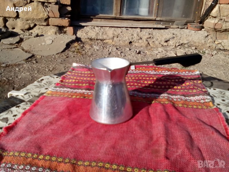 Старо алуминиево джезве #5, снимка 1