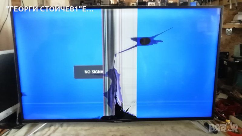 LC-43CFE5112E СЪС СЧУПЕНА МАТРИЦА, снимка 1