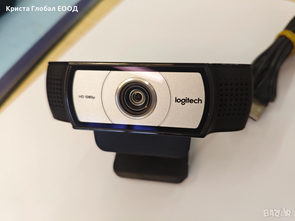 КАТО НОВА! Професионална камера Logitech C930e – Full HD | Zeiss Оптика, снимка 1