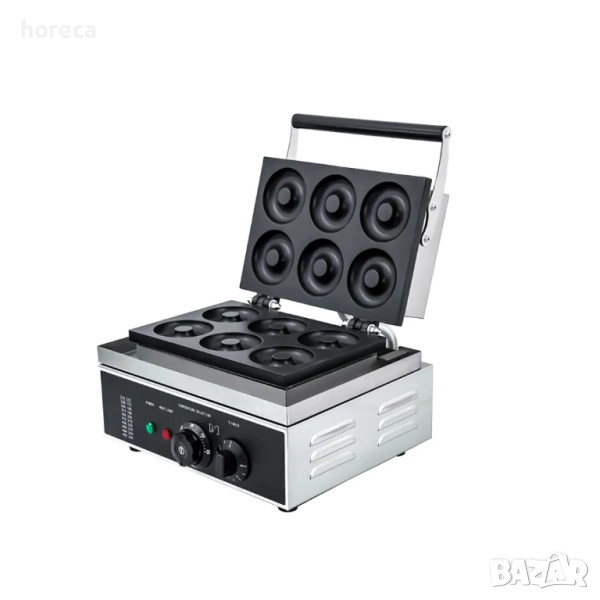 ПРОМОЦИЯ -10% Машина за понички с незалепващо покритие, 6 броя, снимка 1