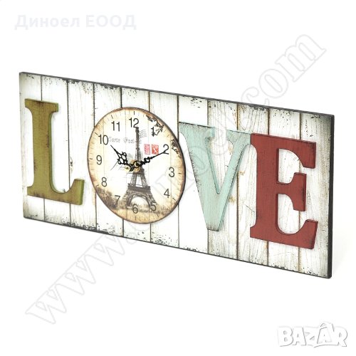 Часовник Platinet Zegar Wall Clock Love, снимка 1
