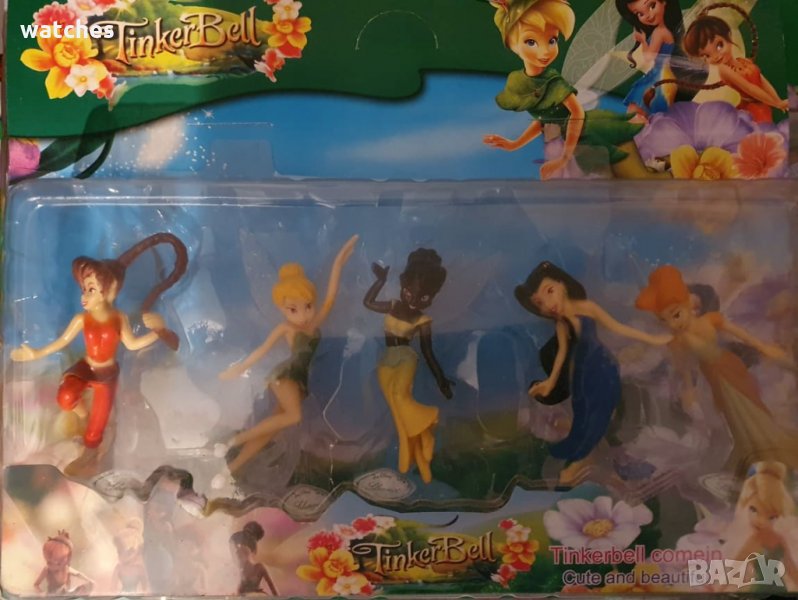 Комплект Тинкър Бел 5 броя кукли, снимка 1