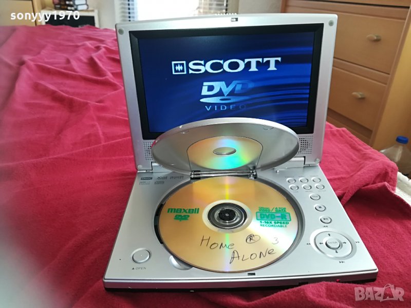 scott portable dvd-внос germany 0905211634, снимка 1