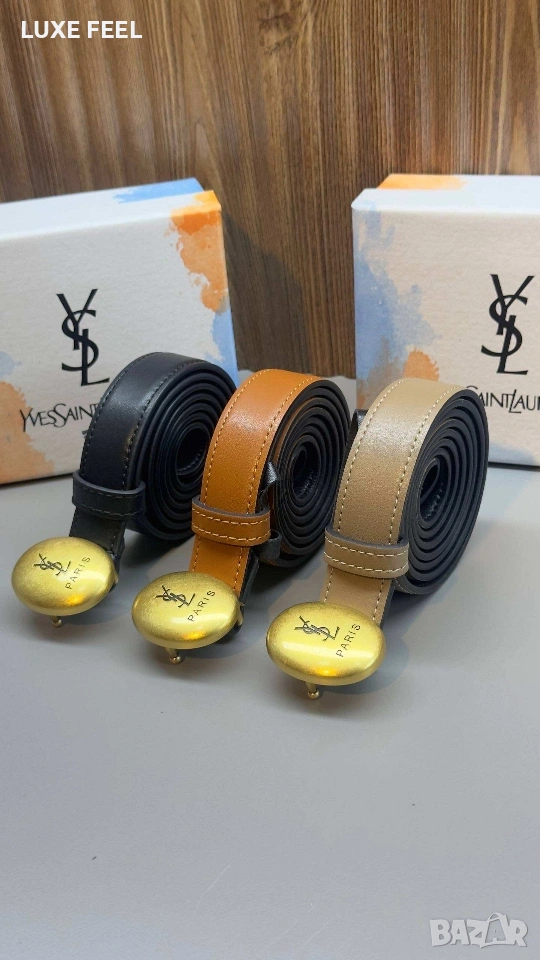 YVES SAINT LAURENT ⚜️ Естествена Кожа , снимка 1