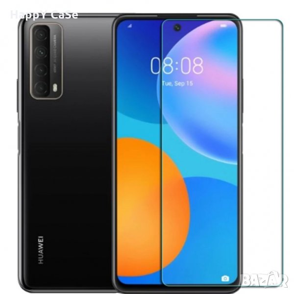 5D ЦЯЛО ЛЕПИЛО Стъклен протектор Huawei P Smart 2021 / P Smart Pro / P Smart Z, снимка 1