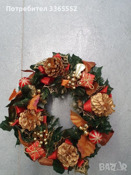Коледен венец , снимка 1