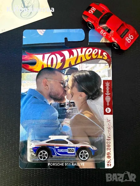 Персонализирана количка Hot wheels, снимка 1