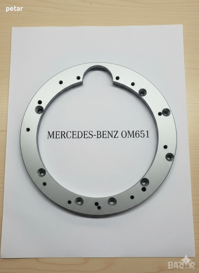 фланец за скоростна кутия ом651 към ом602,ом606,ом612и много други модели двигатели на мерцедес , снимка 1
