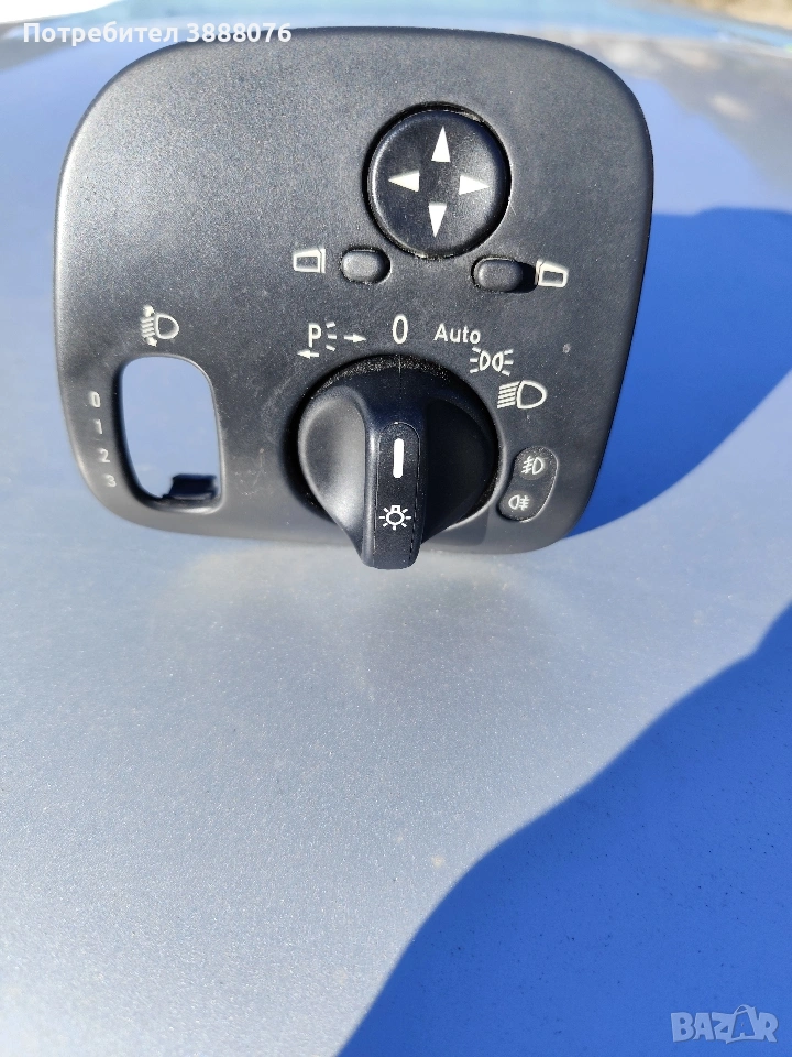 Управление светлини/огледала за Mercedes W203 Десен Волан, снимка 1