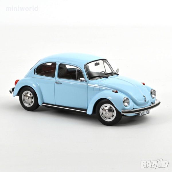 VW 1303 Käfer 1973 - мащаб 1:18 на Norev моделът е нов в кутия, снимка 1
