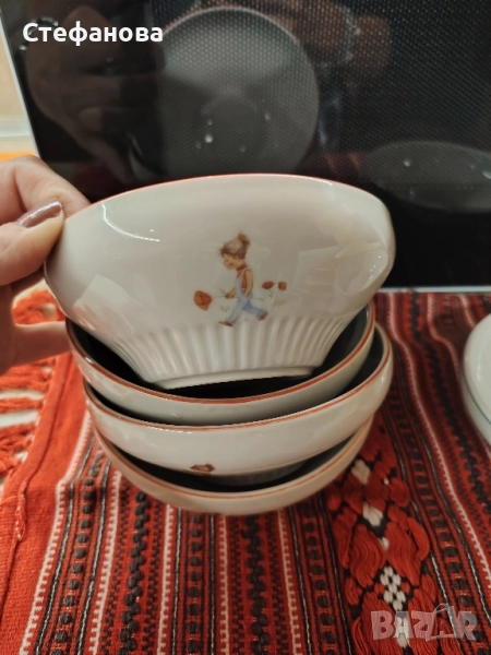 детски порцеланови купички, снимка 1