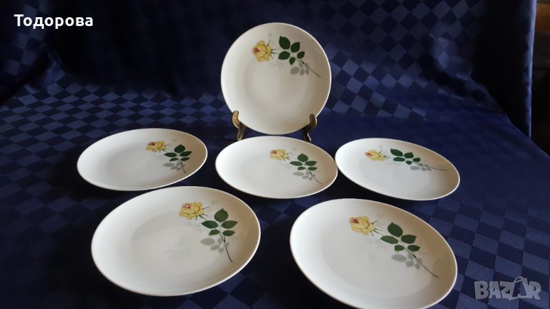 Комплект порцеланови чинии- Бавария, снимка 1