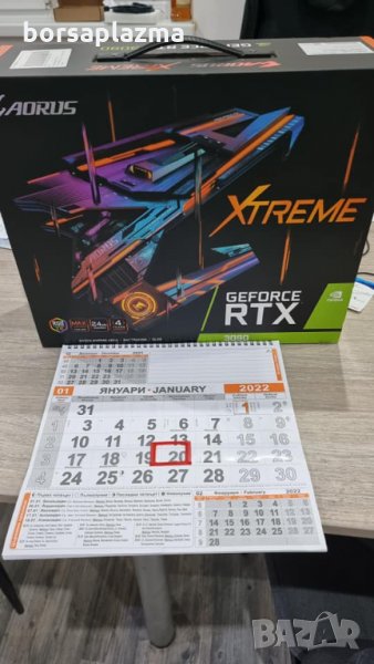 GIGABYTE AORUS GeForce RTX3090 XTREME 20.01, снимка 1