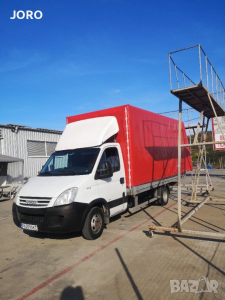 Ивеко Дейли 35с15/ 10 палетен въз.възглавници падаш борд., снимка 1