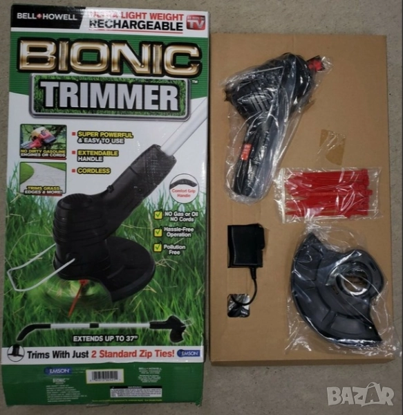 Акумулаторна ръчна градинска косачка Bionic Trimmer  , снимка 1