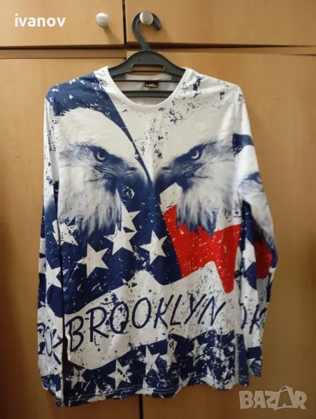 Мъжка блуза хл USA Brooklyn , снимка 1