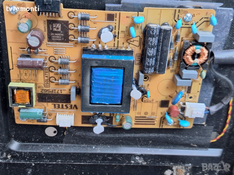 POWER BOARD ,17IPS62 за 43-инчов телевизор JVC LT-43VAF3300, с дисплей VES430UNFH-L3-Z01, снимка 1