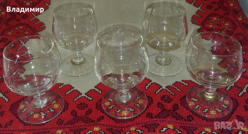 Мини стъклени чашки за алкохол, снимка 1