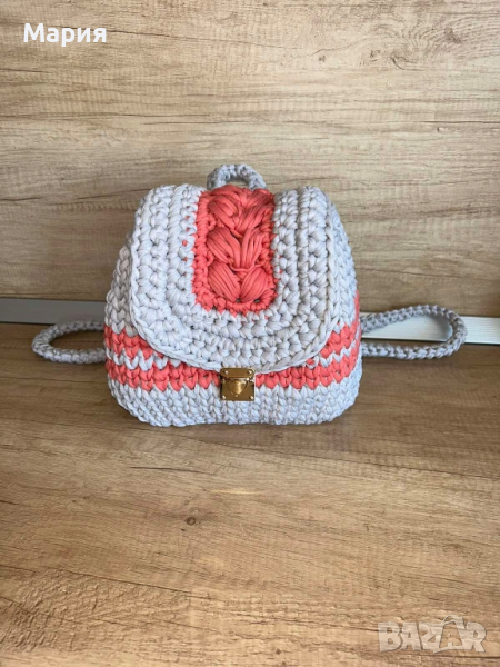 плетена раница, снимка 1