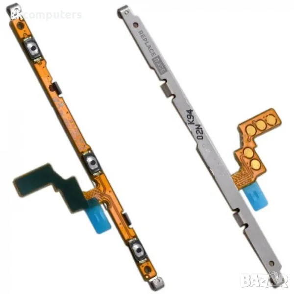 Лентов кабел Бутон включване / звук за Samsung A20 (A205) / A30 (A305) / A40 (A405) / A50 (A505) Бар, снимка 1