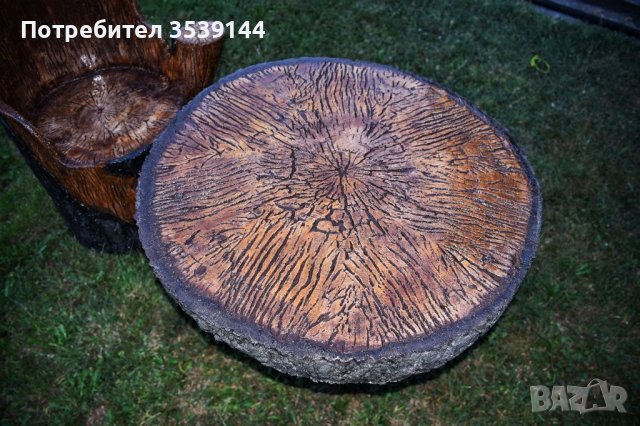 Градински маси от щампован бетон имитиращи дърво, снимка 11 - Градински мебели, декорация  - 38585389