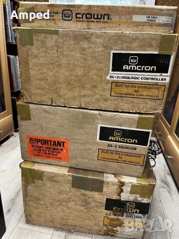 CROWN Amcron set, снимка 3 - Ресийвъри, усилватели, смесителни пултове - 43249992