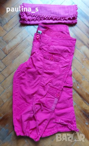 Еластични розови дънкови бермуди "Arizona" jean&Сo. / голям размер, снимка 2 - Къси панталони и бермуди - 14361266